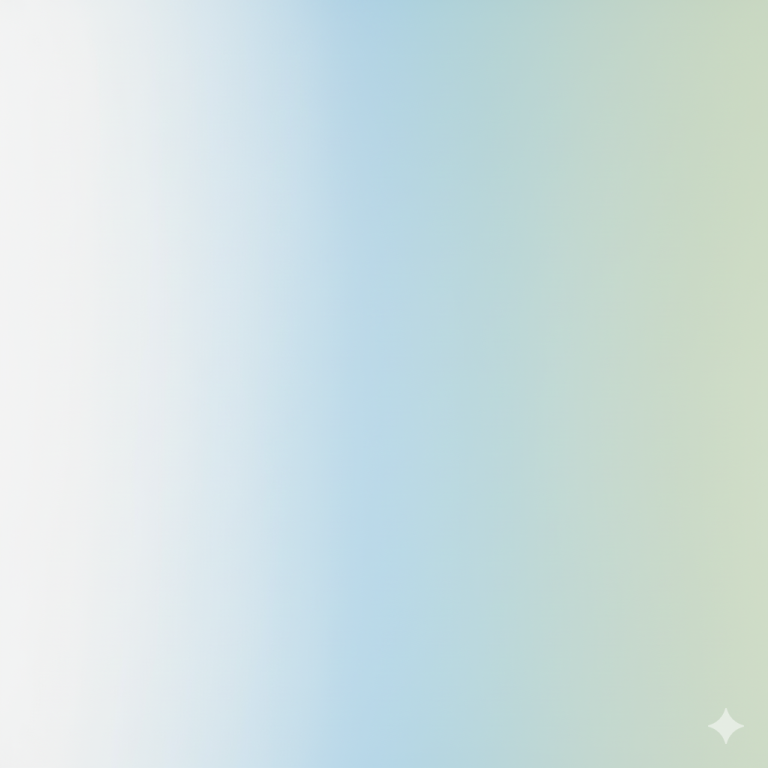 A beautiful and serene abstract background blending soft gradients of white, light blue, and pale green, representing the primary colors of peace.